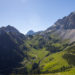 Aussicht auf dem Weg zur Rotmoosalm